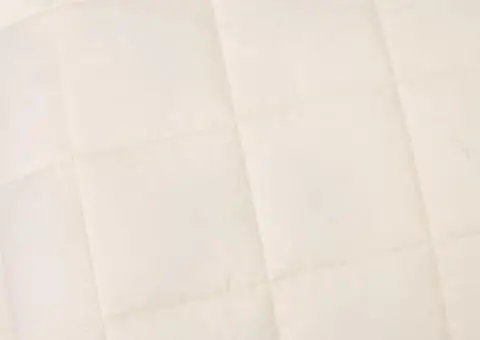 Pătură grea, crem deschis, 140x200 cm, 10 kg, material textil - 4/5