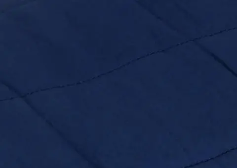 Pătură grea, albastru, 200x220 cm, 13 kg, textil - 4/5