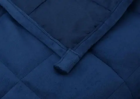 Pătură grea, albastru, 220x240 cm, 15 kg, material textil - 5/5