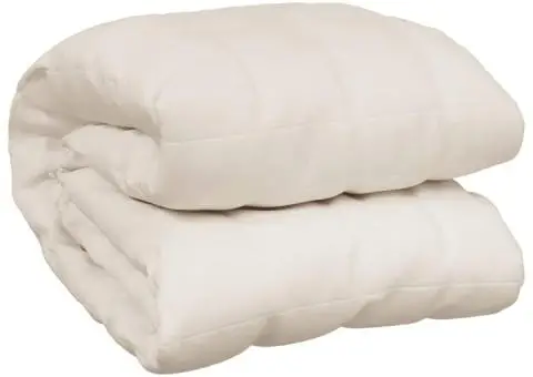 Pătură grea, crem deschis, 220x240 cm, 11 kg, material textil - 2/5