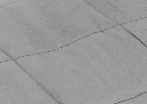 Pătură grea, gri, 152x203 cm, 7 kg, material textil - 4/5