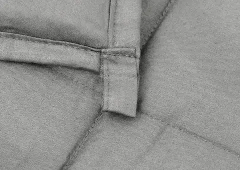 Pătură grea, gri, 152x203 cm, 7 kg, material textil - 5/5