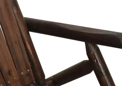 Set mobilier de grădină, 3 piese, lemn masiv de molid - 3/5