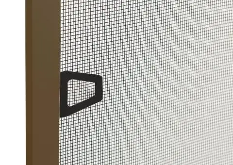 Plasă de insecte pentru ferestre, maro, 90x120 cm - 5/5