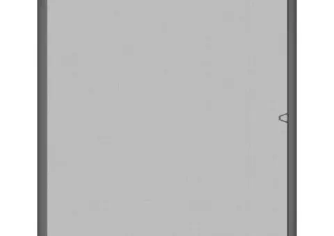 Plasă de insecte pentru ferestre, antracit, 100x120 cm - 3/5