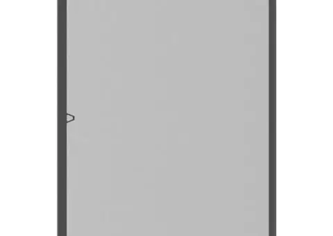 Plasă de insecte pentru ferestre, antracit, 100x120 cm - 4/5