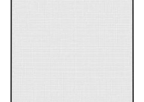 Plasă insecte magnetică pentru ferestre, antracit, 130x150 cm - 3/5