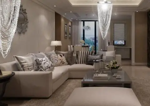 Candelabru cu pandantiv, 22 x 58 cm - 5/5