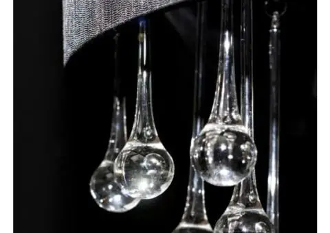 Candelabru cu 85 cristale, Negru - 2/4