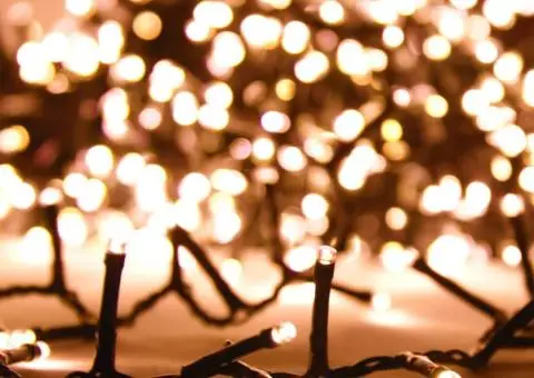 Instalație compactă cu 1000 LED-uri albe calde, 25 m, PVC - 4/5