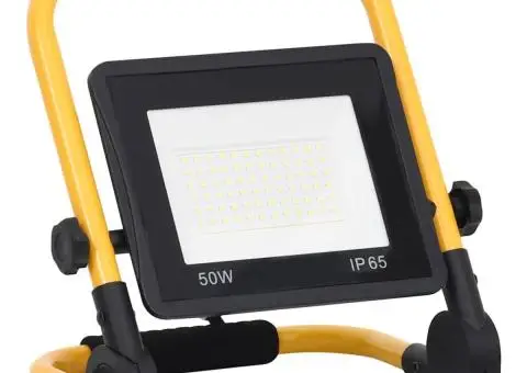 Proiector cu LED și mâner, alb rece, 50 W - 3/5