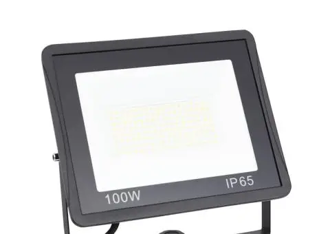 Proiector cu LED și trepied, 2x100 W, alb cald - 5/5