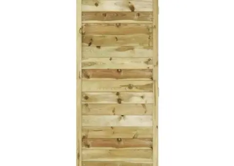 Șopron unelte grădină, lemn pin impregnat, 182 x 76 x 175 cm - 4/5