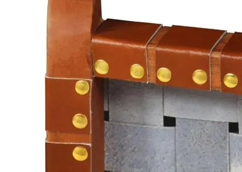 Scaun pliant împletit, maro, piele naturală - 5/5