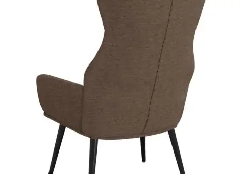 Scaun de relaxare, gri taupe, material textil - 5/5