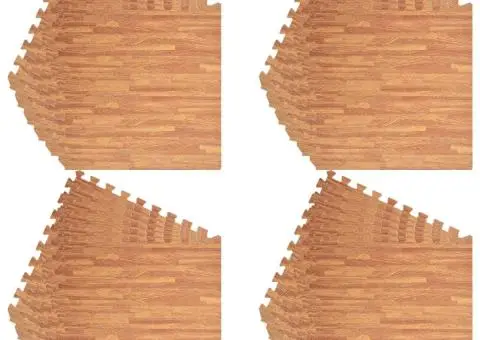 Saltele de exerciții 24 buc. fibră lemnoasă 8,64 ㎡ spumă EVA - 5/5