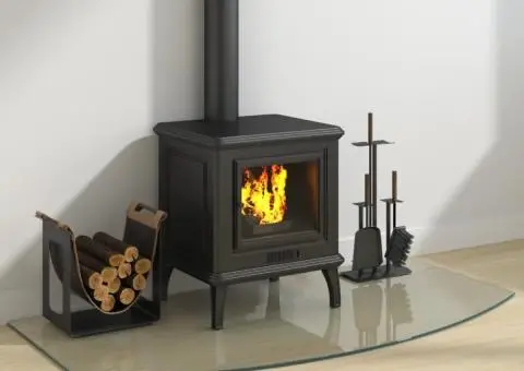 Placă de sticlă pentru șemineu, 120x60 cm - 3/5