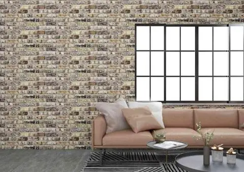 Panouri de perete 3D, model cărămidă, multicolor, 10 buc., EPS - 1/5