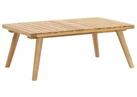 Set mobilier de grădină cu perne, 4 piese, lemn masiv de acacia - 4/5
