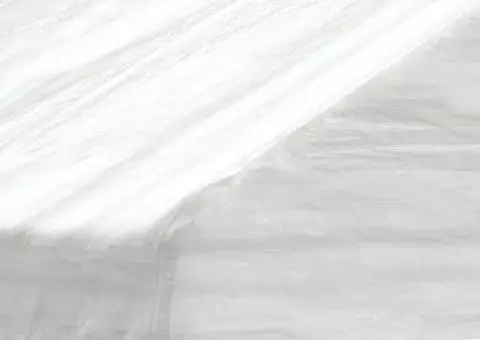 Foișor cu acoperiș, alb, 8,92x2,28x2,69 m, polietilenă - 4/5