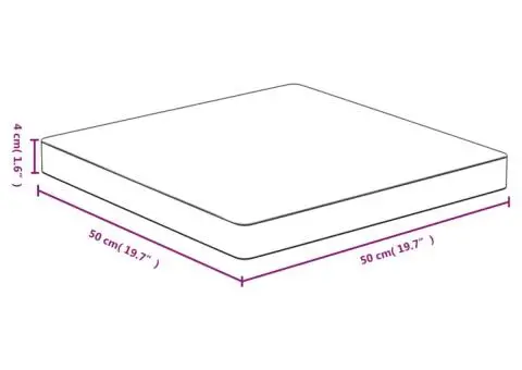 Blat de masă, 50x50x4 cm, bambus - 4/4