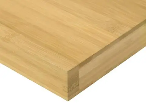 Raft de perete, 40x20x4 cm, bambus - 3/4