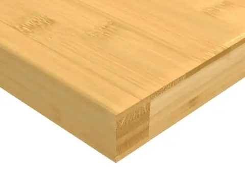 Raft de perete, 80x20x2,5 cm, bambus - 3/4