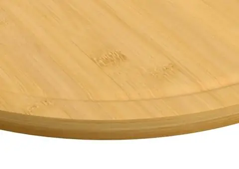 Tocătoare, 6 buc., Ø40x1,5 cm, bambus - 5/5