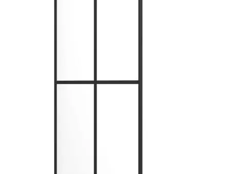 Paravan duș walk-in, 140x195 cm, sticlă securizată transparentă - 2/5