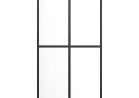 Paravan duș walk-in, 140x195 cm, sticlă securizată transparentă - 4/5