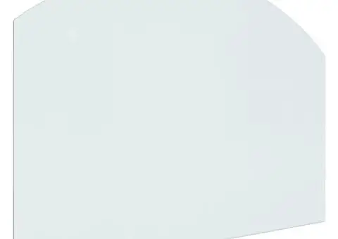 Placă de sticlă pentru șemineu, 80x60 cm - 2/5