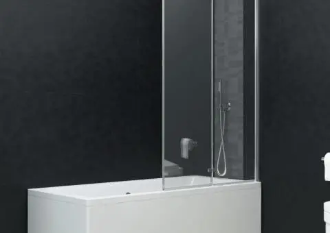 Cabină de duș pliabilă, 3 panouri, 130 x 138 cm, ESG - 3/5