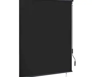 vidaXL Jaluzea tip rulou de exterior, antracit, 140 x 250 cm