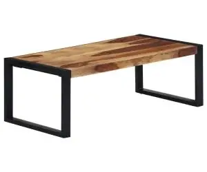 vidaXL Măsuță de cafea, 110x60x40 cm, lemn masiv de acacia