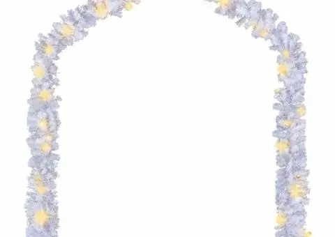 Ghirlandă de Crăciun cu lumini LED, alb, 20 m - 2/5