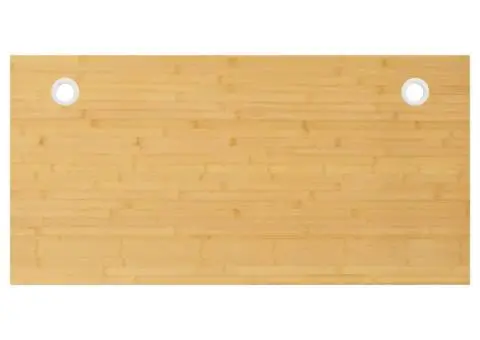 Blat de birou 110x55x2,5 cm bambus - 1/4