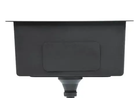 Chiuvetă de bucătărie lucrată manual, oțel inoxidabil - 5/5