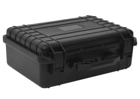 Bagaj de zbor portabil, negru, 47x36x18 cm, PP - 1/5