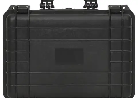 Bagaj de zbor portabil, negru, 47x36x18 cm, PP - 5/5