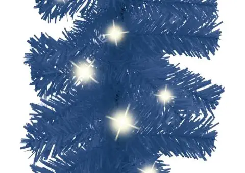 Ghirlandă de Crăciun cu lumini LED, albastru, 20 m - 4/5