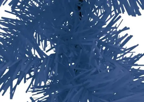 Ghirlandă de Crăciun cu lumini LED, albastru, 20 m - 5/5