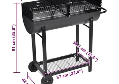 Grătar pe cărbuni Dakota - 5/5