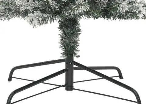 Arcadă pom de Crăciun cu zăpadă pufoasă, 240 cm - 5/5