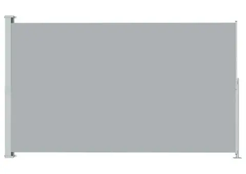 Copertină laterală retractabilă de terasă, gri, 200x300 cm - 2/5