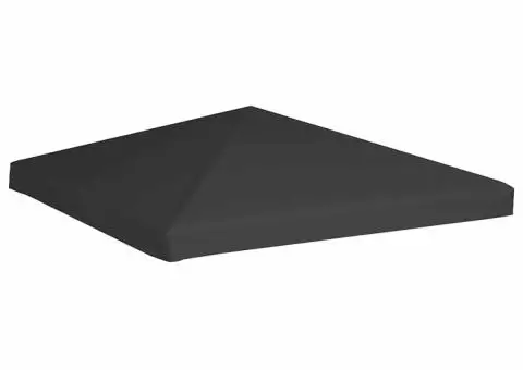 Acoperiș de pavilion, 310 g/m², gri, 3 x 3 m - 2/5