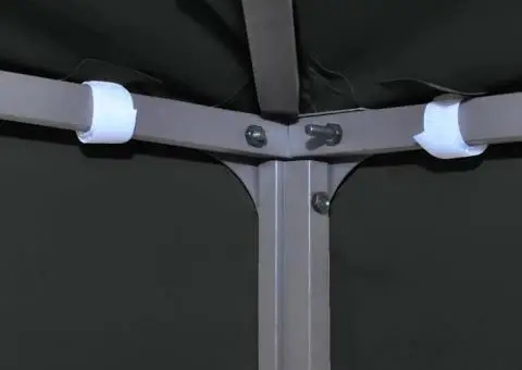 Acoperiș de pavilion, 310 g/m², gri, 3 x 3 m - 4/5