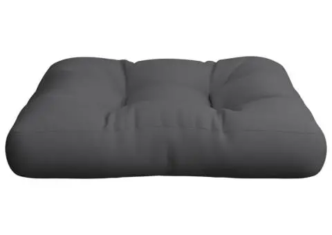 Pernă pentru paleți antracit 60x61,5x10 cm material textil - 4/5