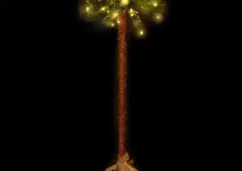 Brad de Crăciun cu LED-uri, 180 cm - 3/5