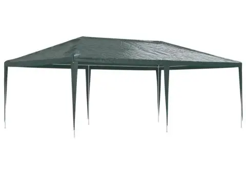 Cort de petrecere profesional, verde, 4 x 6 m, 90 g/m² - 2/5