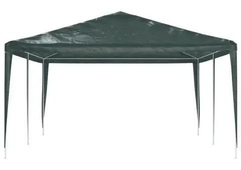 Cort de petrecere profesional, verde, 4 x 6 m, 90 g/m² - 4/5